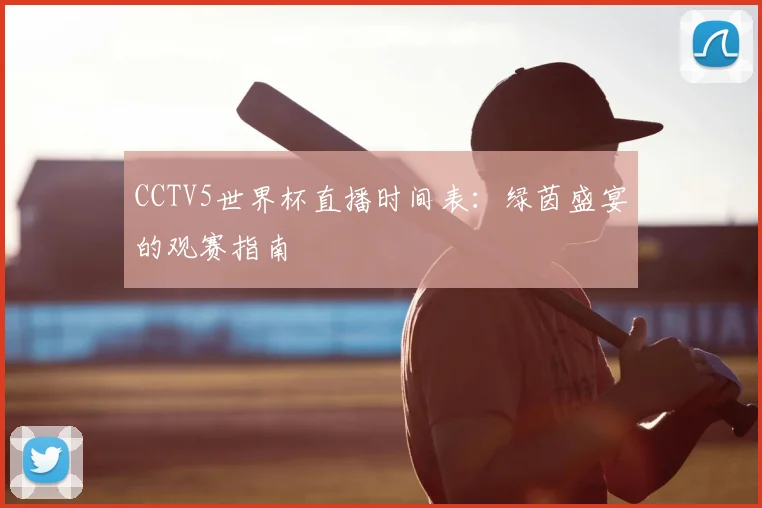 CCTV5世界杯直播时间表：绿茵盛宴的观赛指南